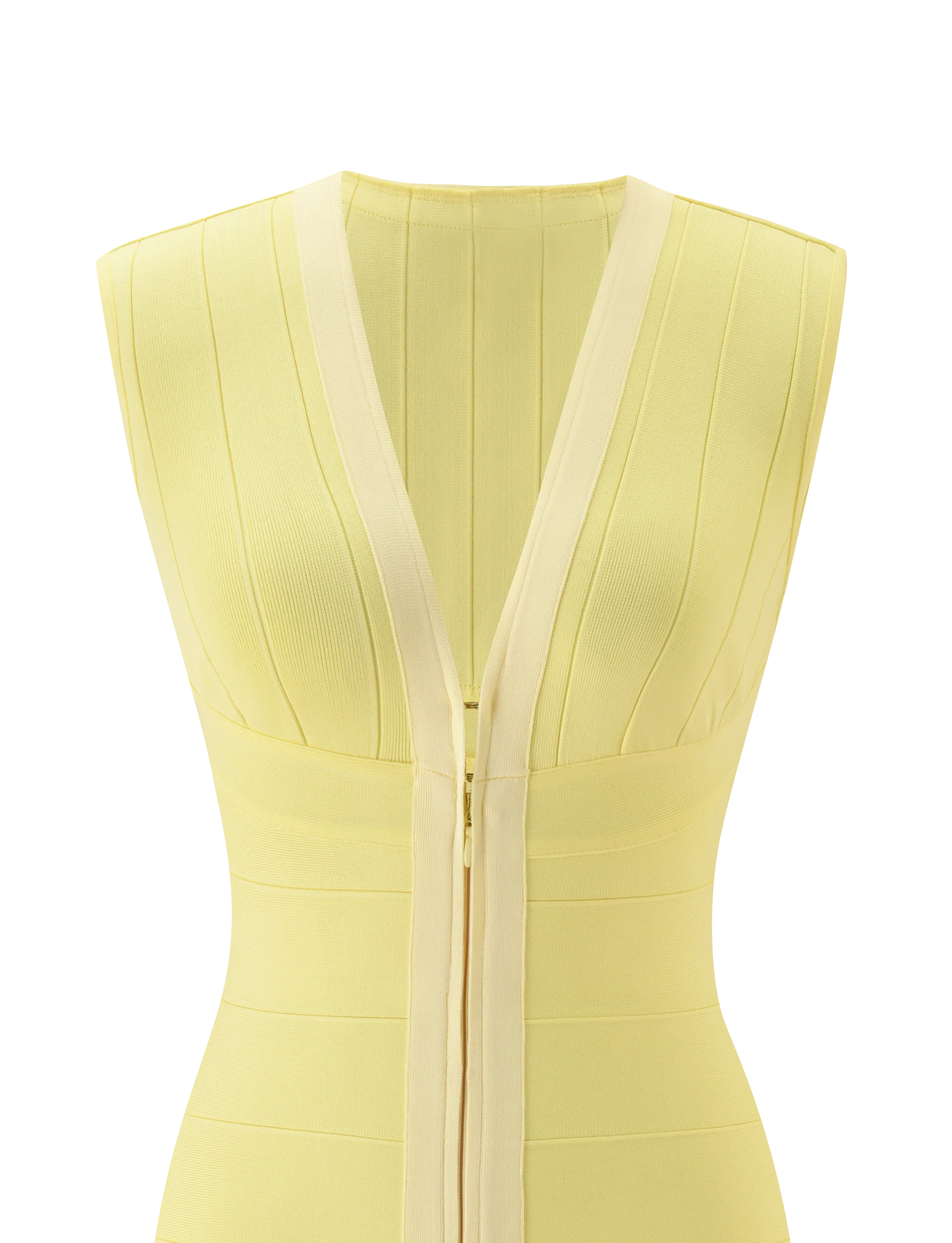 EMBER MINI BANDAGE YELLOW DRESS