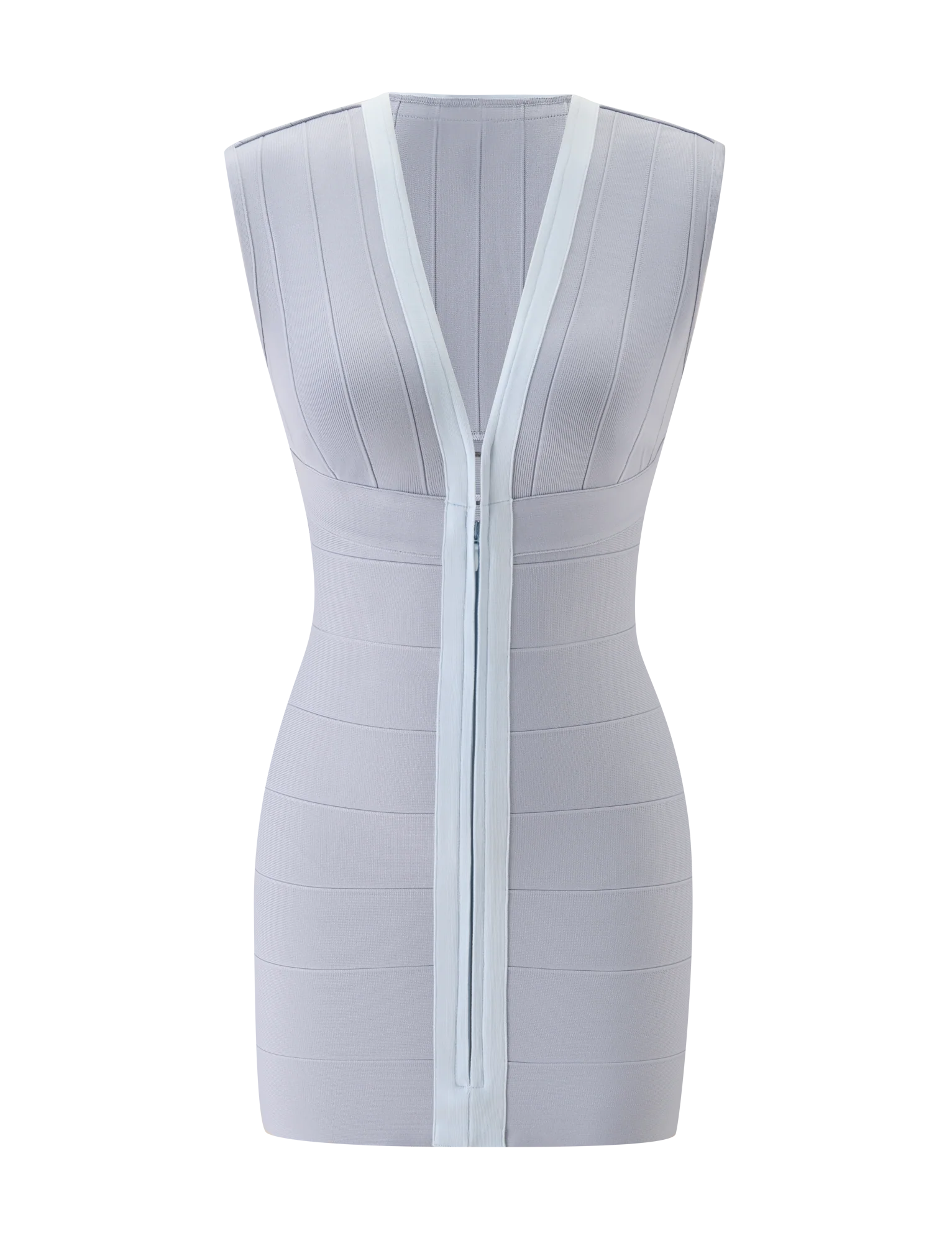 EMBER MINI BANDAGE BLUE DRESS