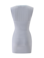 EMBER MINI BANDAGE BLUE DRESS
